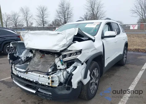 2021 GMC Acadia Fwd Sle из США, поврежденный, VIN 1GKKNKLA0MZ161108